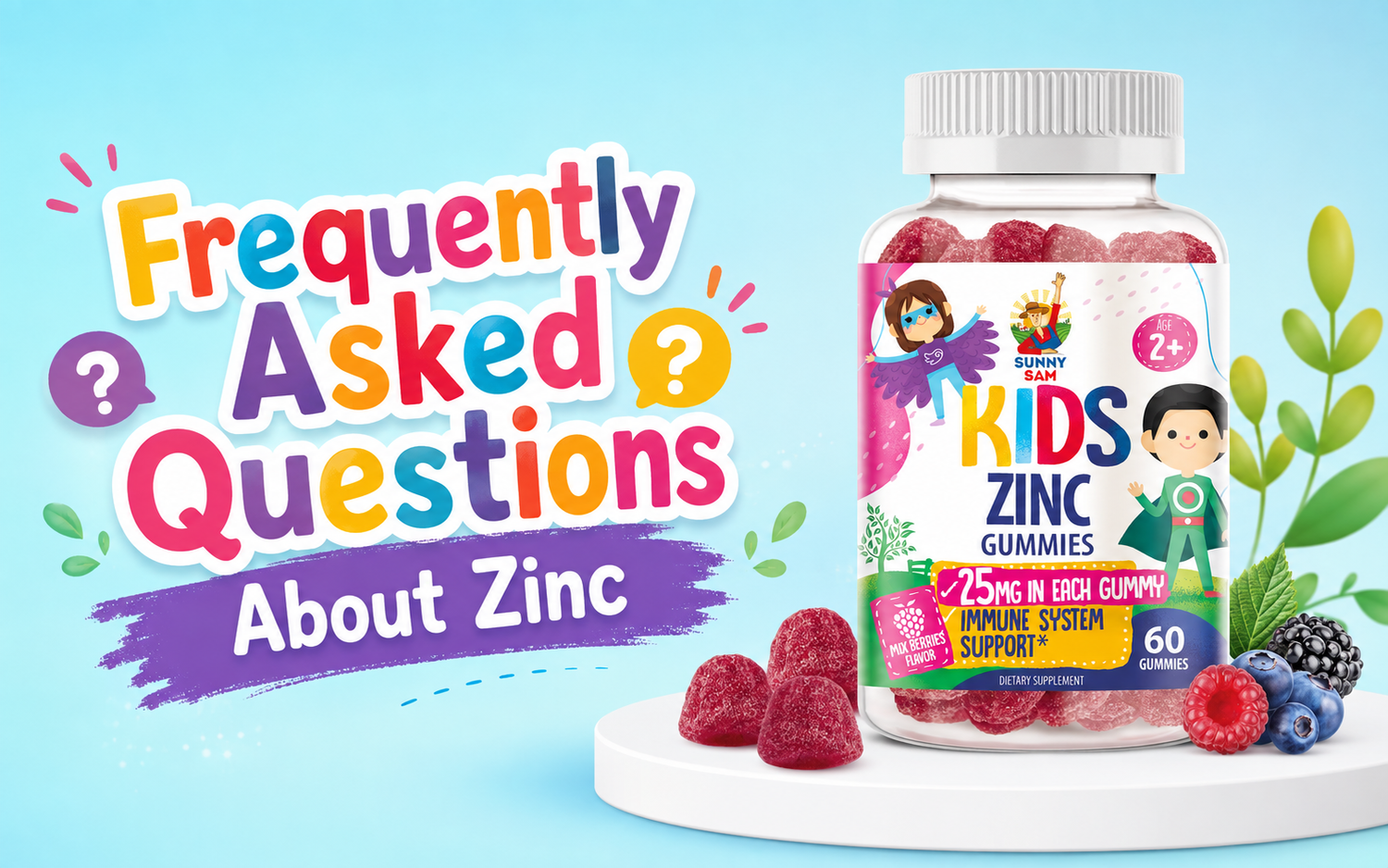 Frequently Asked Questions About Zinc