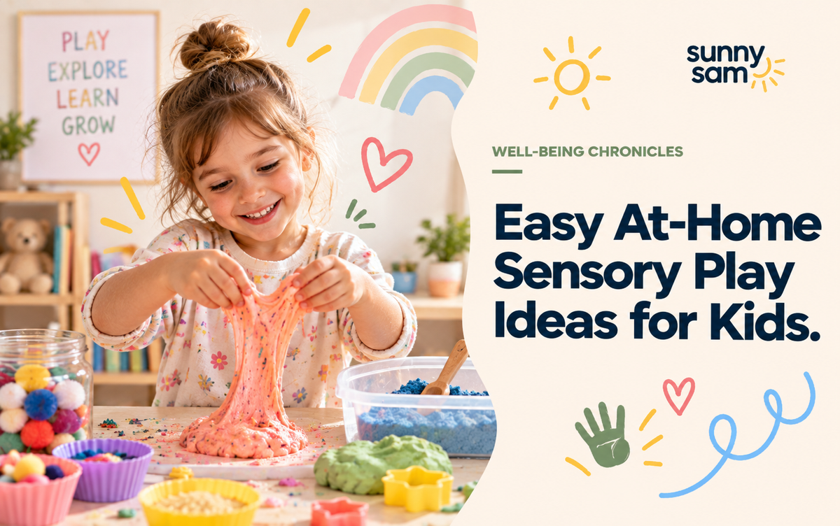 Easy At-Home Sensory Play Ideas for Kids.