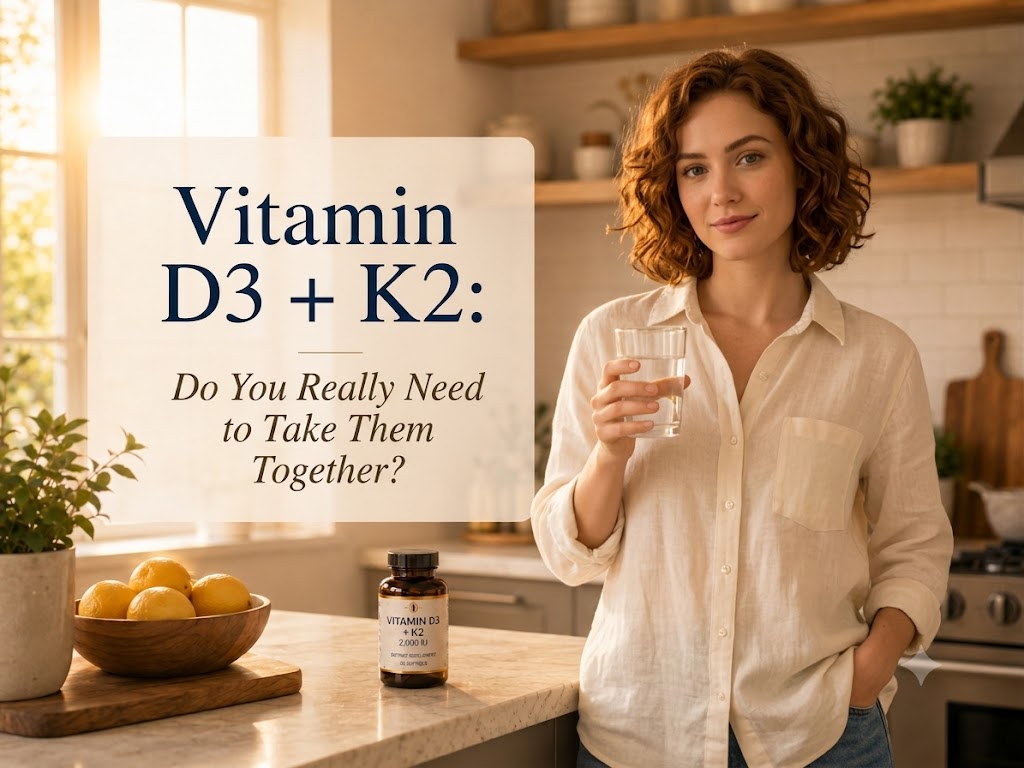 Vitamin D3 + K2: Do You Really Need to Take Them Together?