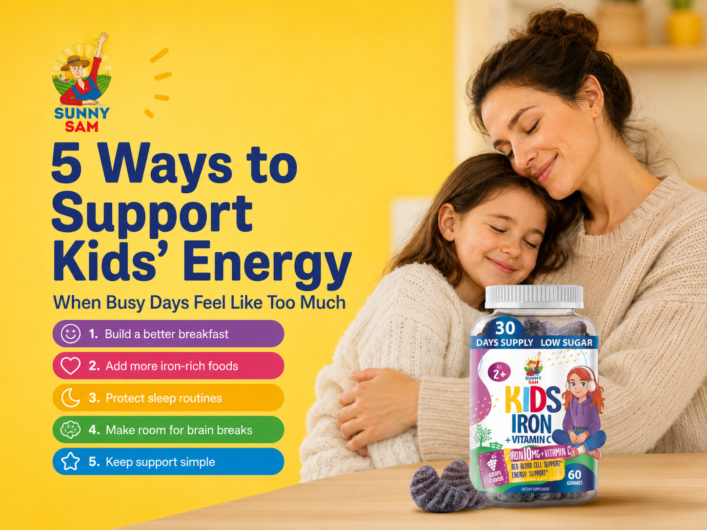 5 Ways to Support Kids’ Energy When Busy Days Feel Like Too Much