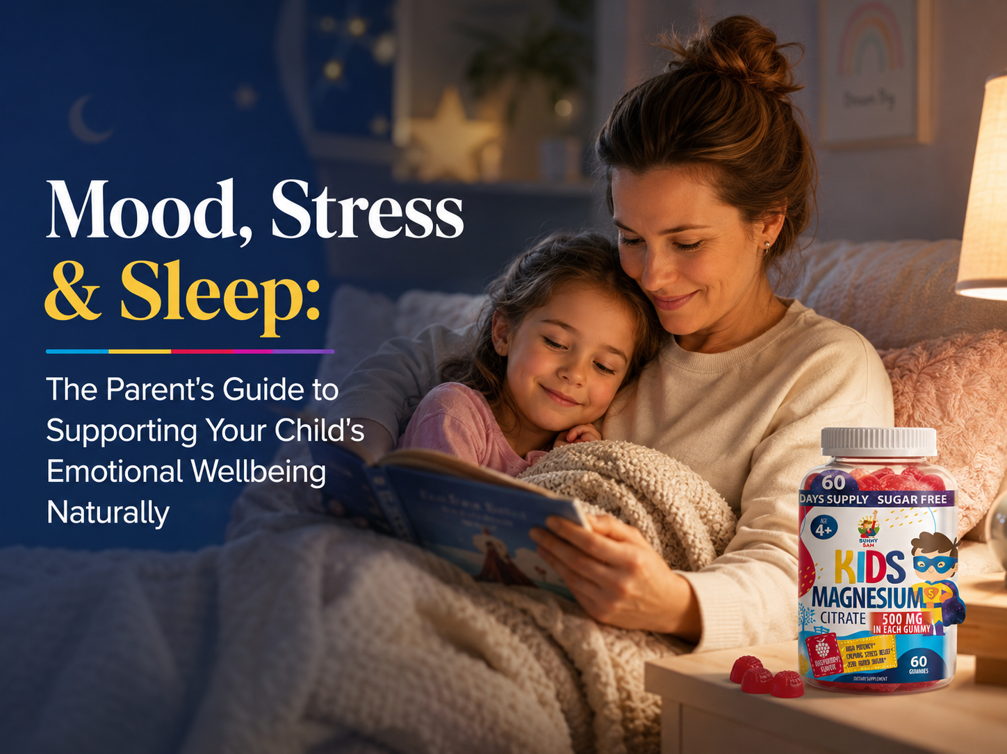 Mood, Stress & Sleep: The Parent's Guide to Supporting Your Child's Emotional Wellbeing Naturally