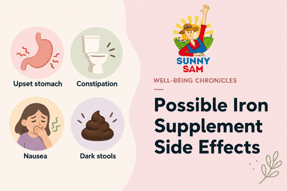 Possible Iron Supplement Side Effects