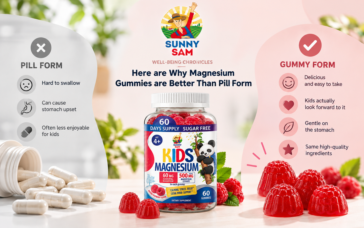 Here are Why Magnesium Gummies are Better Than Pill Form