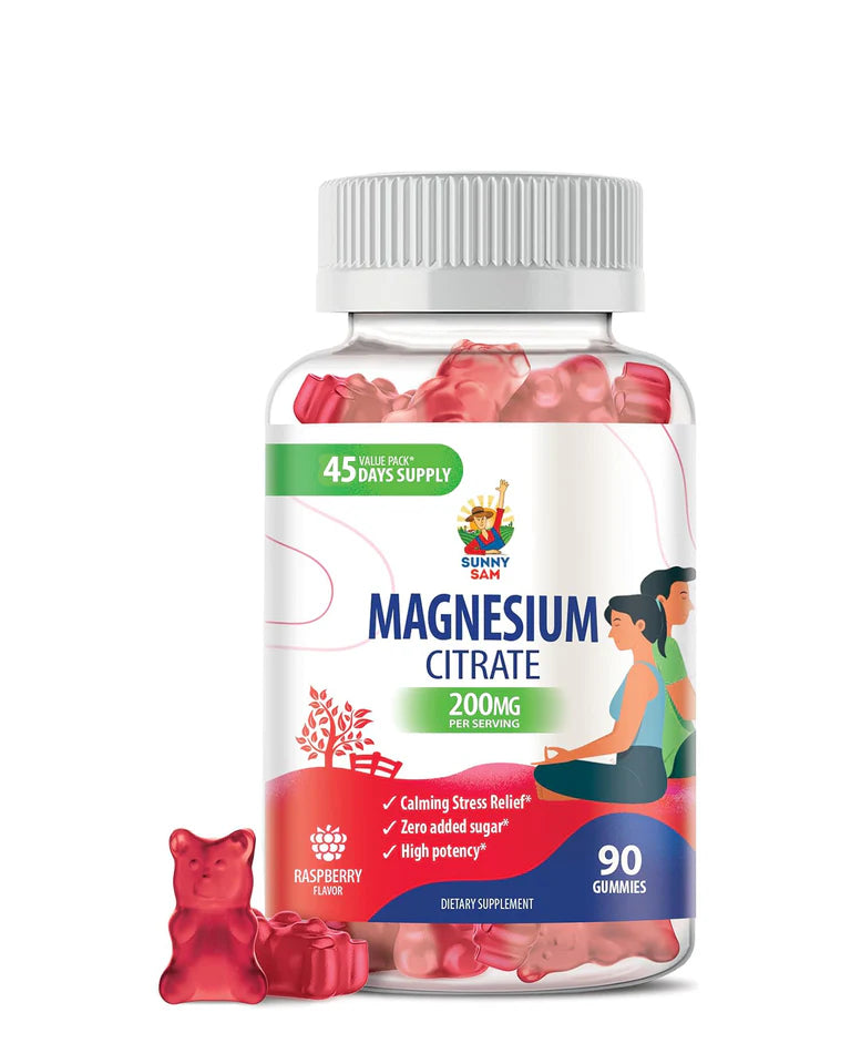Magnesium Citrate Gummies for Adults - 200mg
