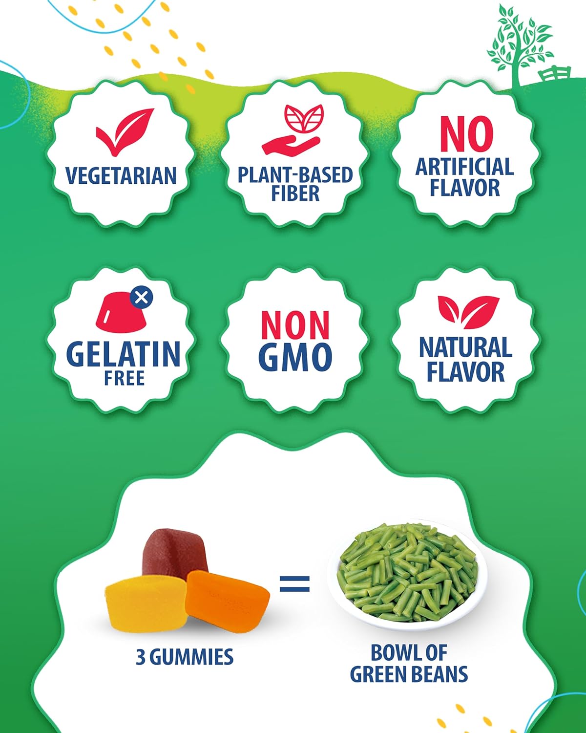 Fiber Gummies for Kids- Fiber Chewable Immunity Gummy