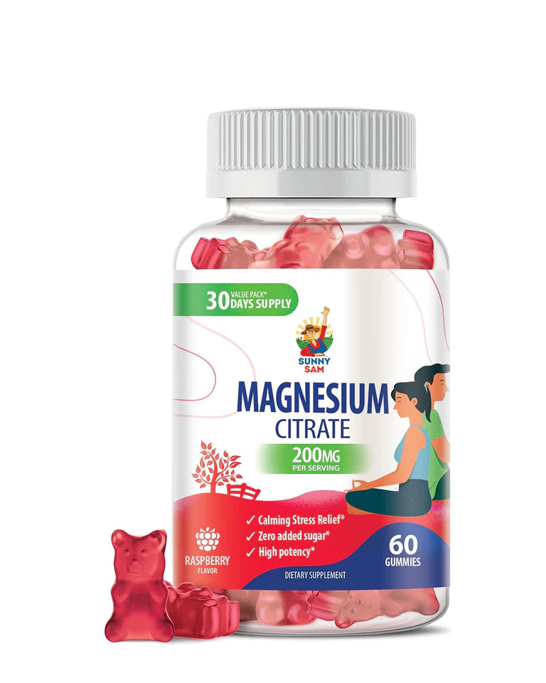 Magnesium Citrate Gummies for Adults - 200mg