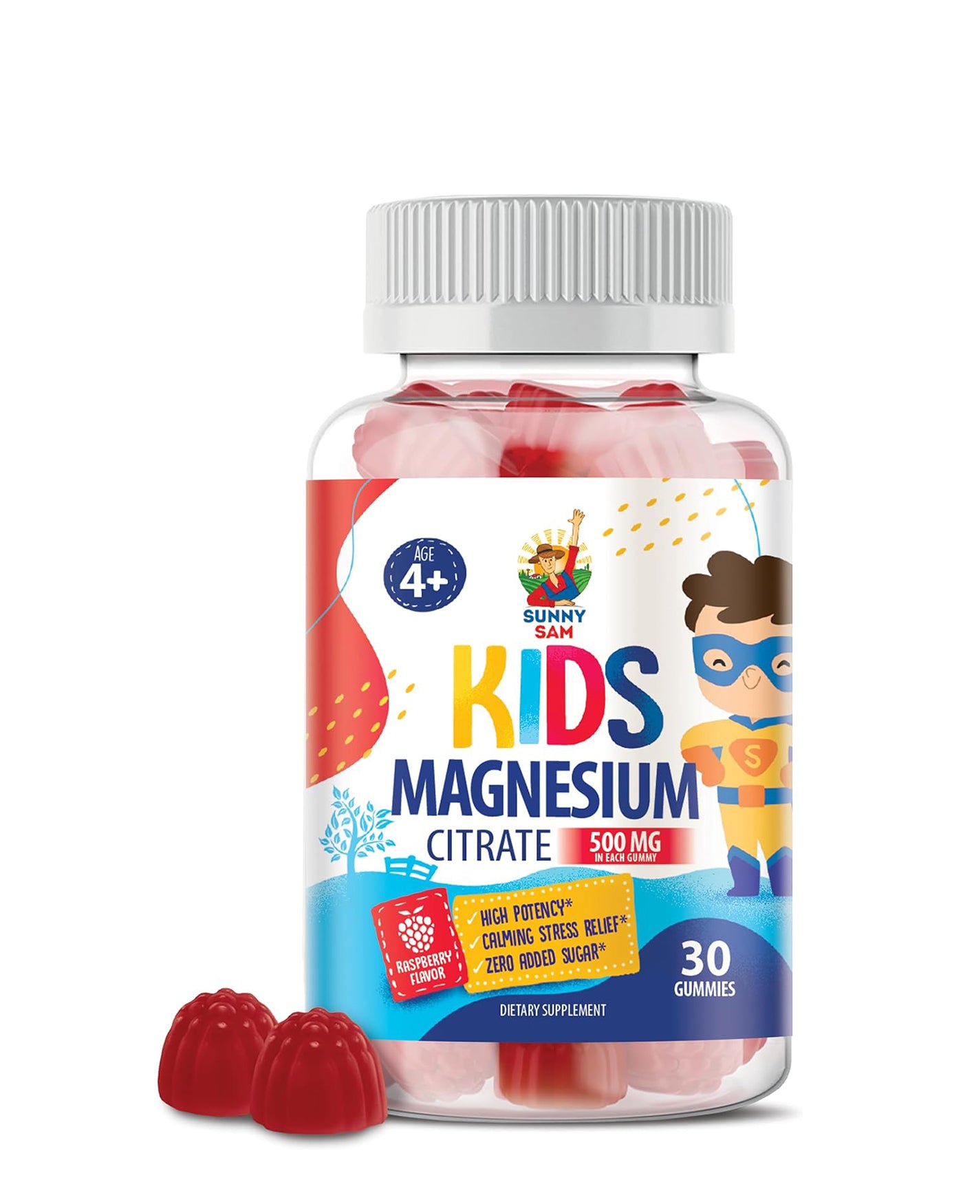 Magnesium Citrate Gummies for Kids - 500mg