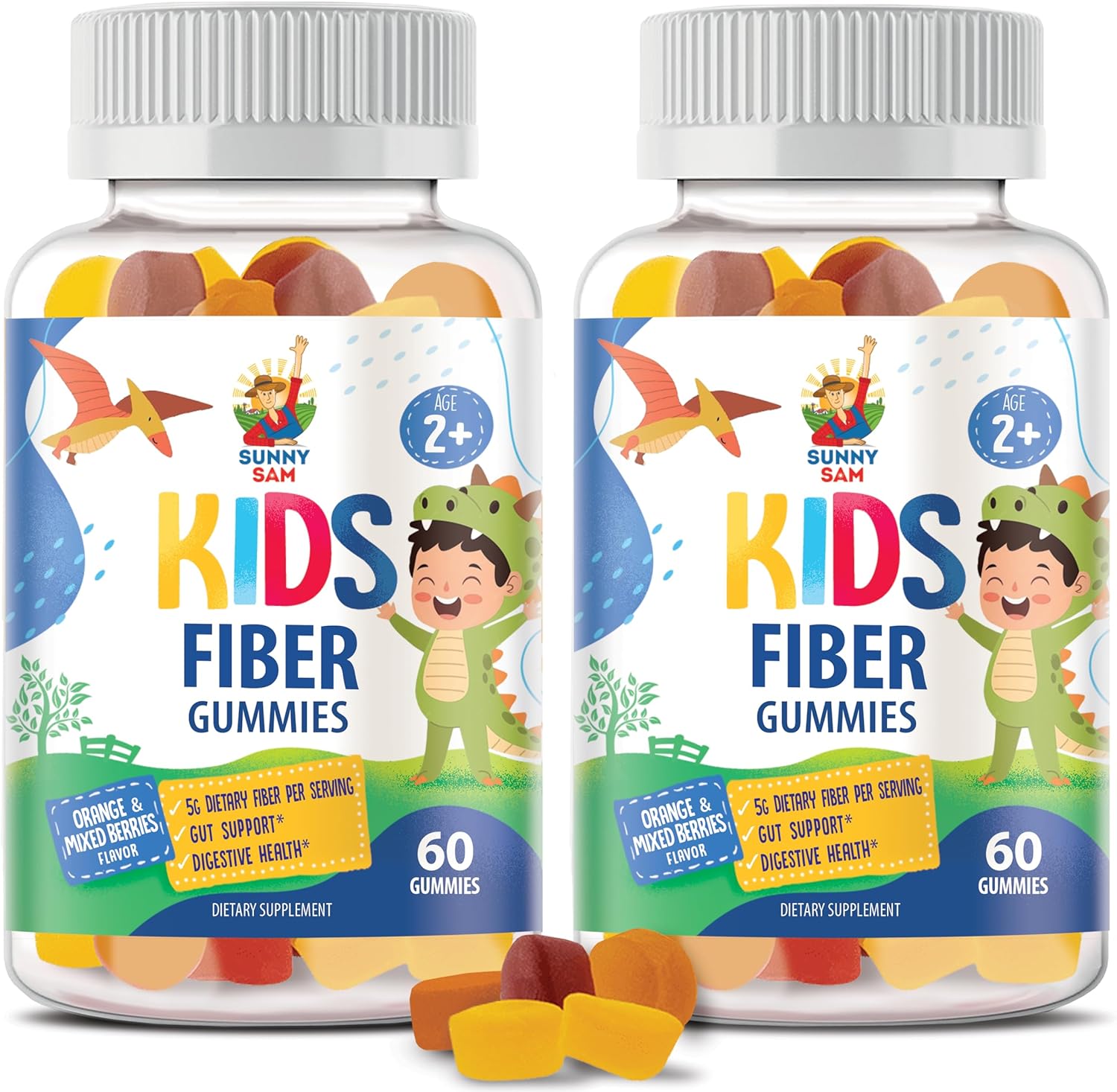 Fiber Gummies for Kids- Fiber Chewable Immunity Gummy