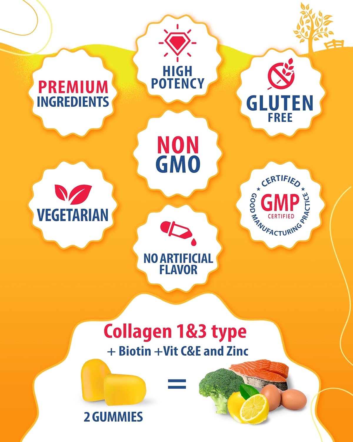 Beauty Collagen Gummies for Women & Men