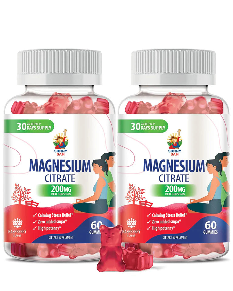 Magnesium Citrate Gummies for Adults - 200mg