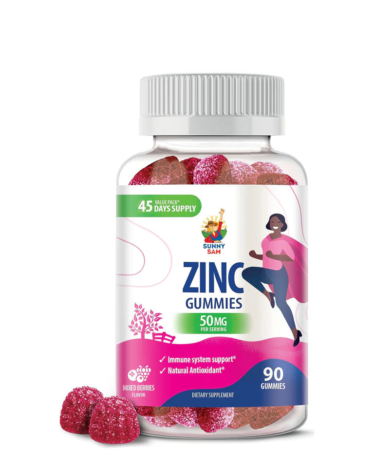 Zinc Chewable Gummy for Immune Support for Adults