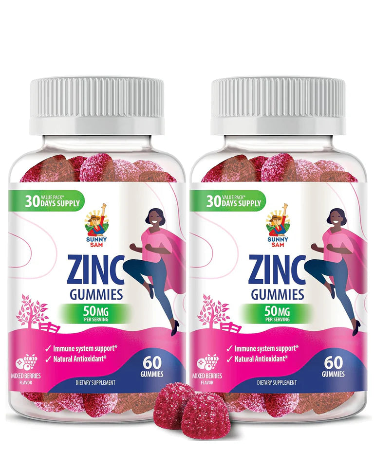 Zinc Chewable Gummy for Immune Support for Adults