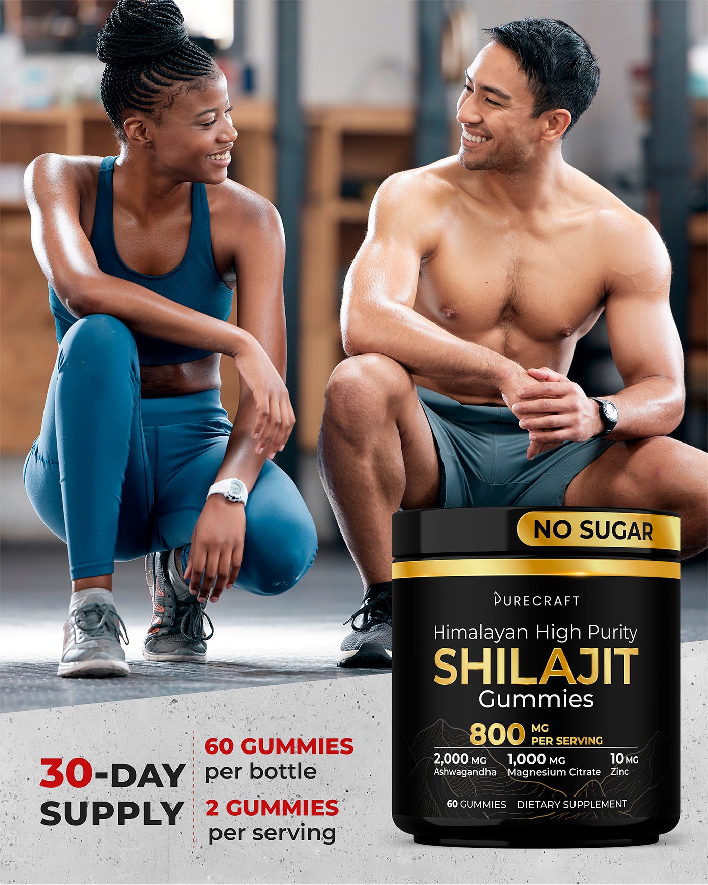 Himalayan Shilajit Gummies - 800mg