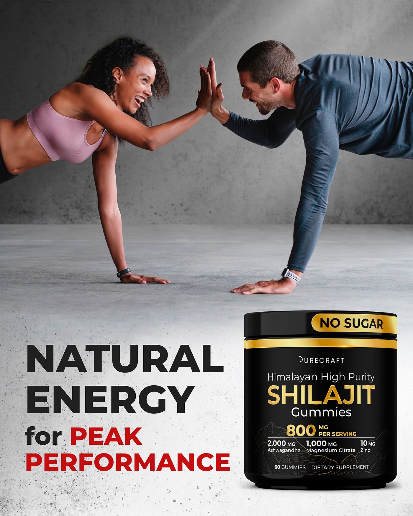 Himalayan Shilajit Gummies - 800mg