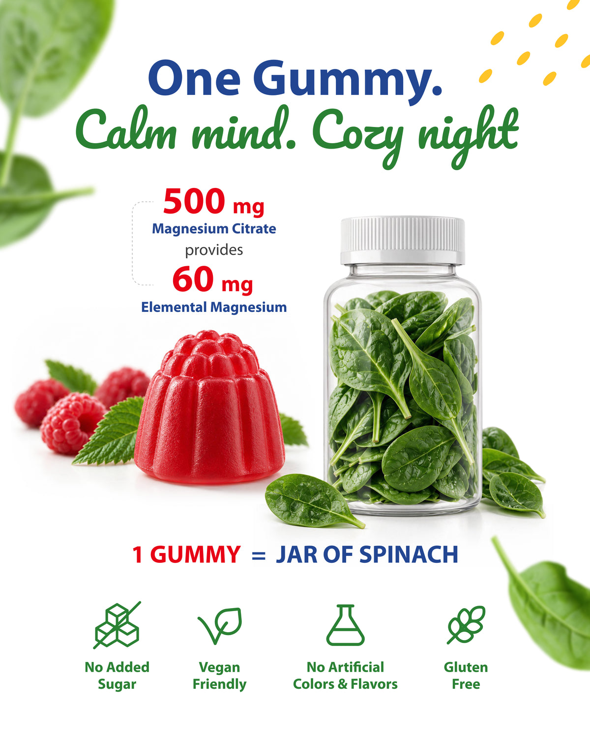 Magnesium Citrate Gummies for Kids - 500mg