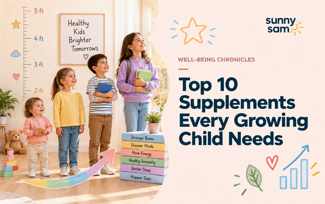 Top 10 Supplements Every Growing Child Needs
