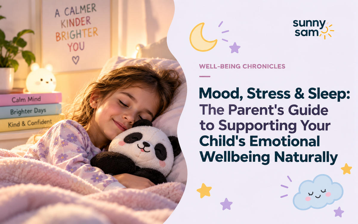 Mood, Stress & Sleep: The Parent's Guide to Supporting Your Child's Emotional Wellbeing Naturally