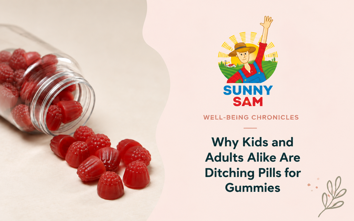 Why Kids and Adults Alike Are Ditching Pills for Gummies