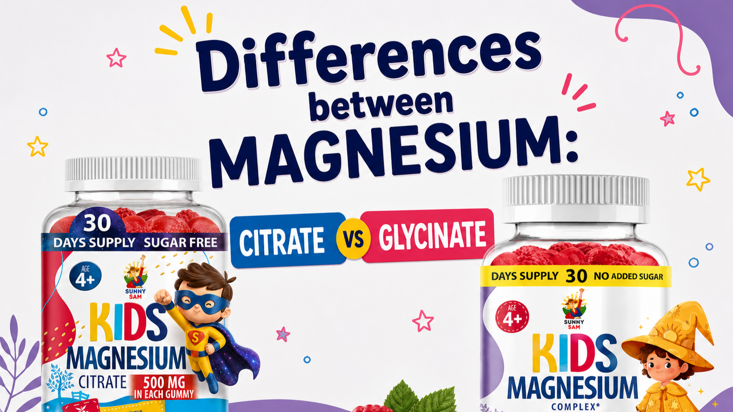 Differences Between Magnesium: Citrate and Glycinate