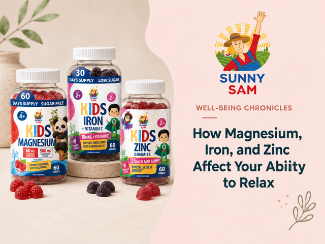 How Magnesium, Iron, and Zinc Affect Your Ability to Relax