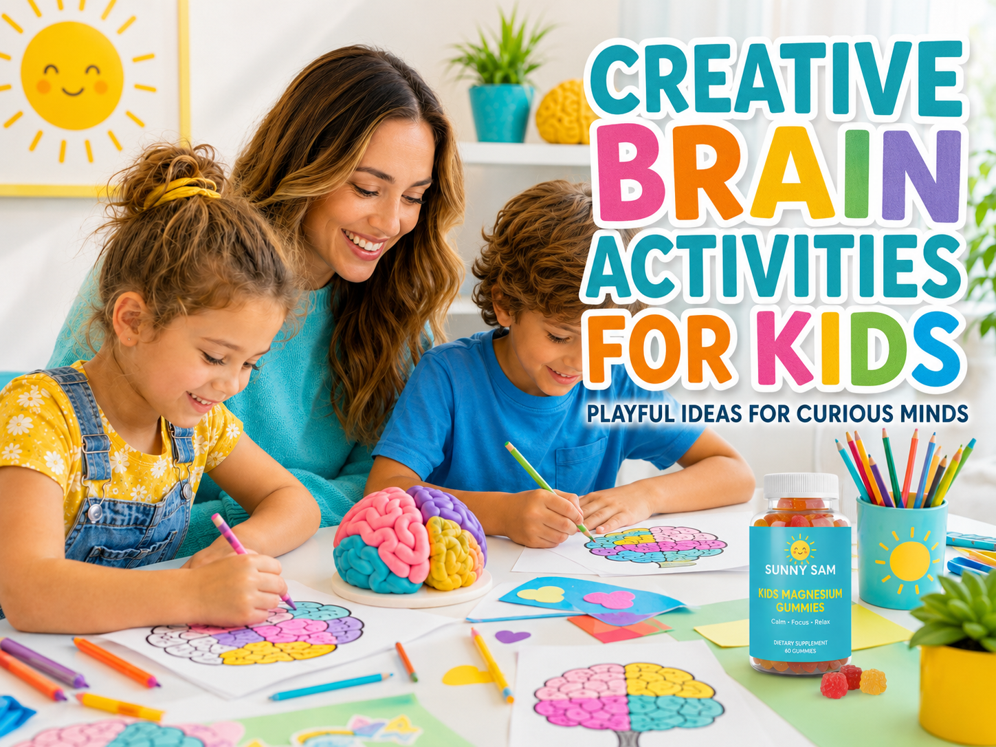 Brain Learning Activities for Kids: Creative Ways to Support Focus, Imagination, and Growth