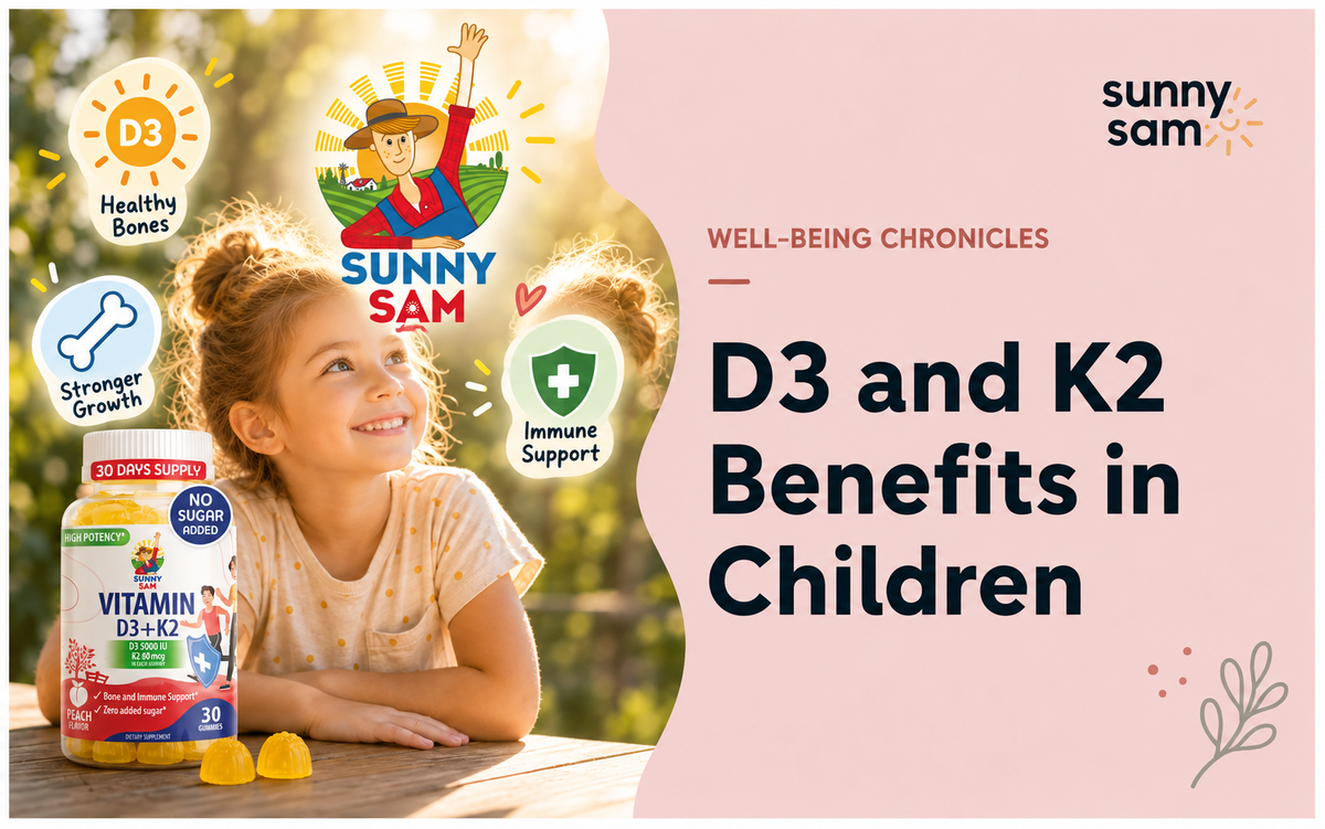 D3 and K2 benefits in children