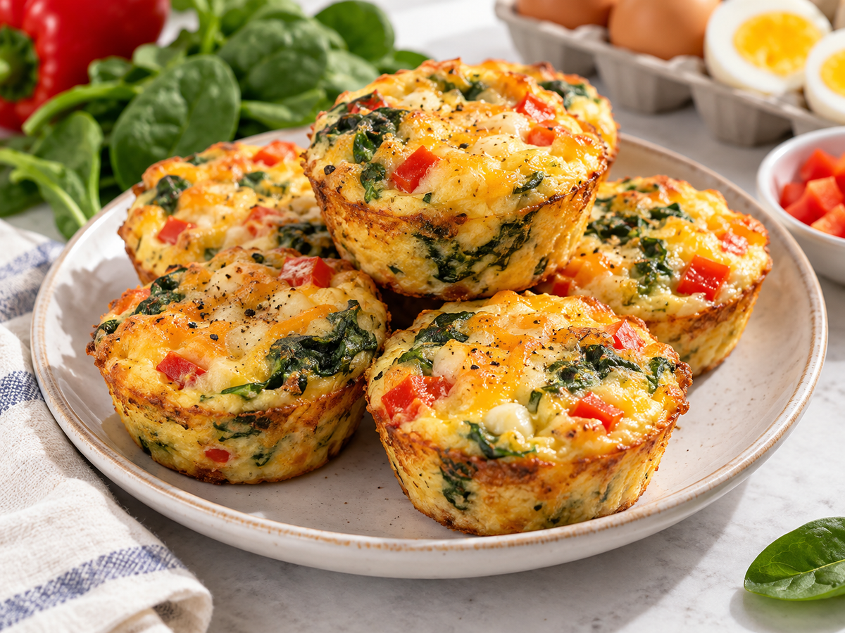High-Protein Egg Muffin Cups: Make Once, Eat All Week.