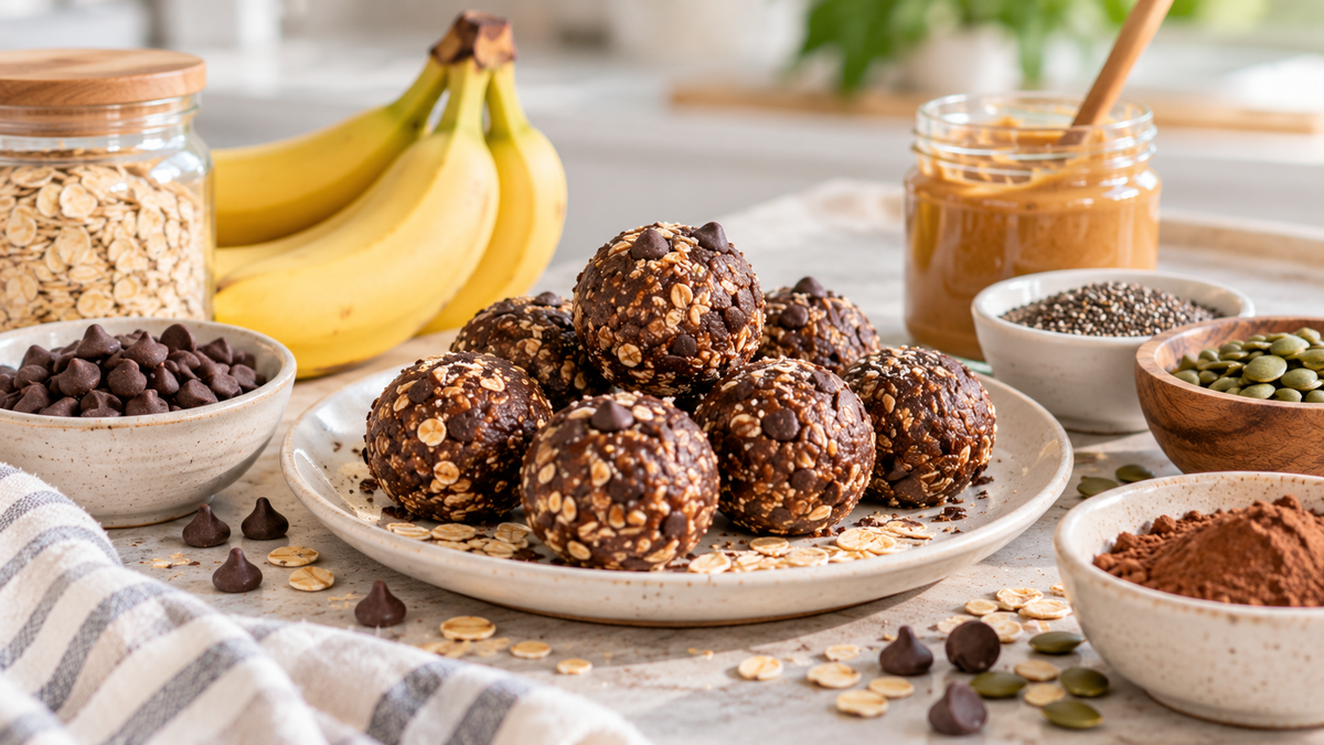 Magnesium-Rich Foods for Kids + 15-Minute No-Bake Chocolate Energy Balls