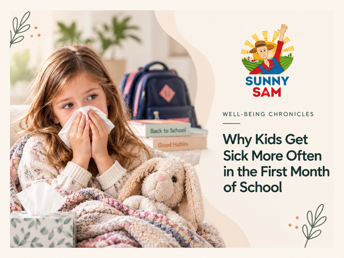 Why Kids Get Sick More Often in the First Month of School