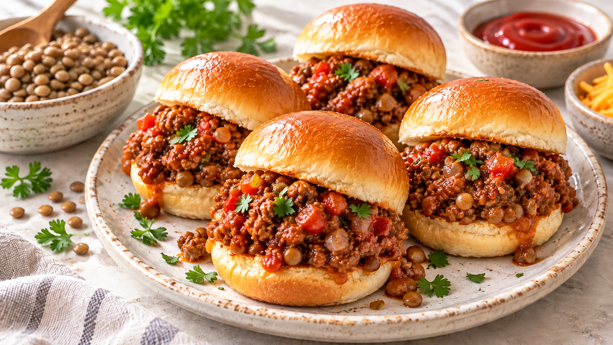 Iron-Rich Foods for Kids + 20-Minute Beef and Lentil Sloppy Joes