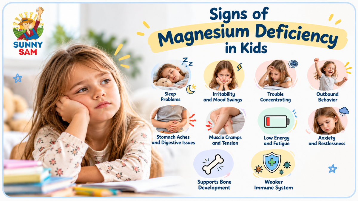 Signs of Magnesium Deficiency in Kids