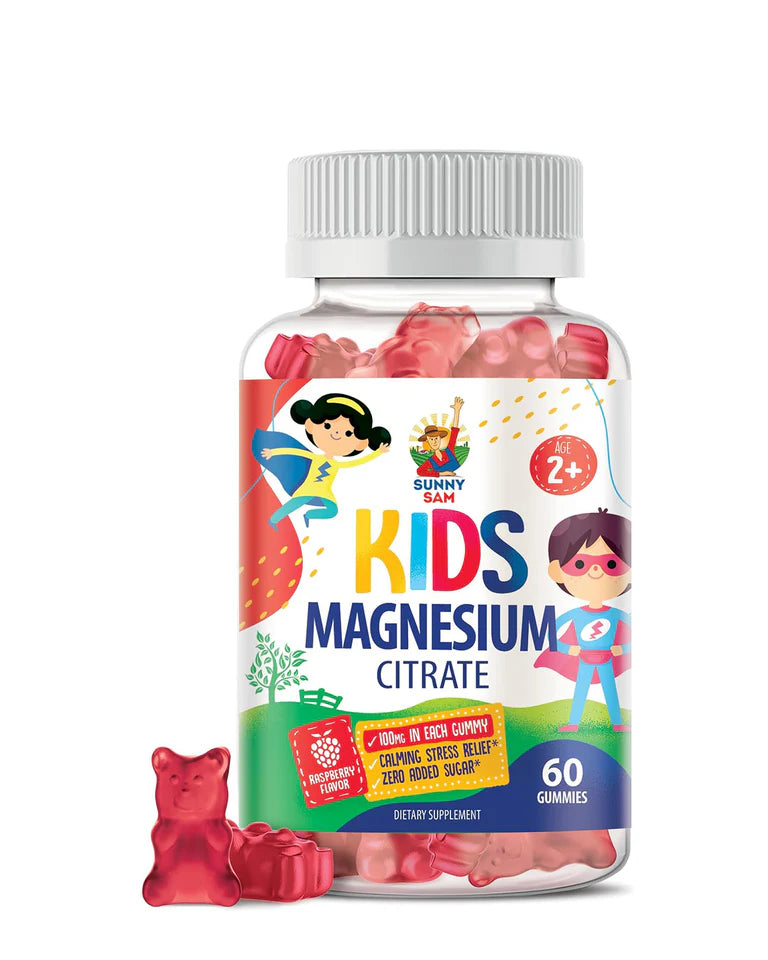 Magnesium Citrate Gummies for Kids - 100 mg