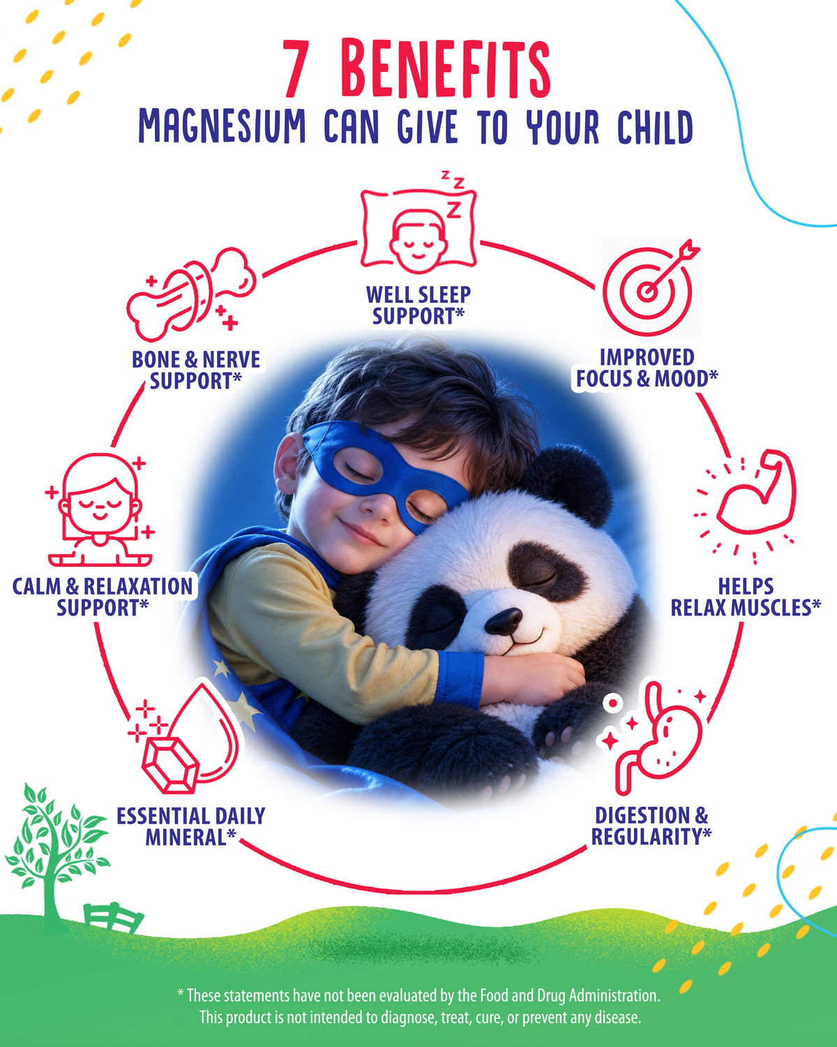 Magnesium Citrate Gummies for Kids - 500mg
